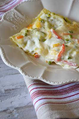 LASAGNA con VERDURE e FORMAGGIO