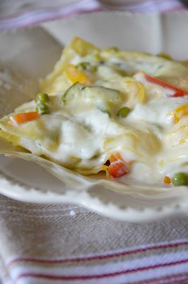 LASAGNA con VERDURE e FORMAGGIO