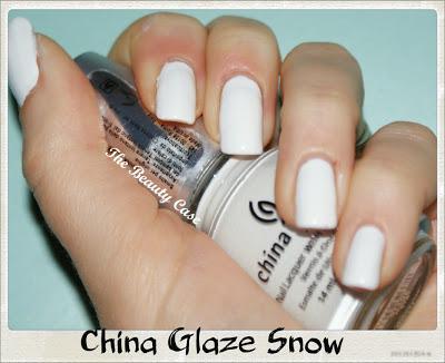 [From the Vault] China Glaze Snow Swatch