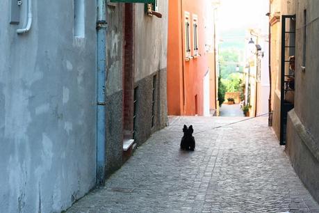 A tourist in Sirolo