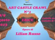 Lilian Russo: Castle Crawl arte castelli Erice, Favignana, Marettimo Sicilia