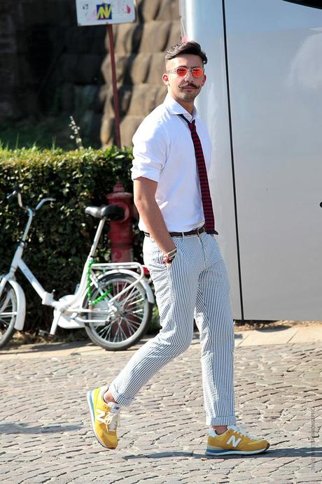 In the Street...Seersucker, Florence & Paris