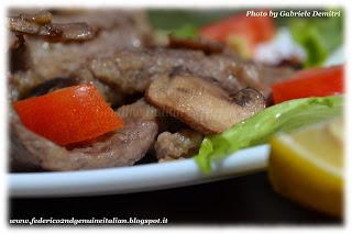 Scaloppine ai funghi