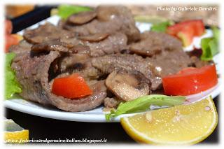 Scaloppine ai funghi