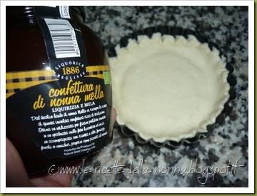 Crostatine di pastasfoglia con mele e confettura di liquirizia e mela (7)