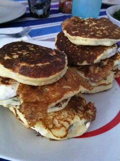 Ricotta Pancakes al basilico (ricetta pancake salati)