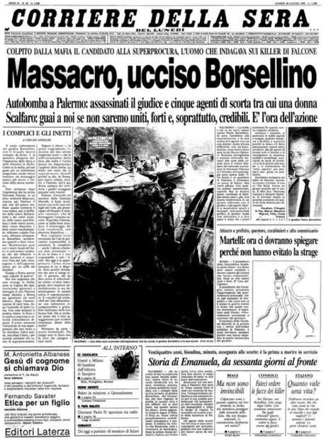 19 LUGLIO 1992...PARLIAMONE