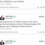 Lady Gaga contro Russia e Putin: 
