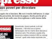 “L’Espresso” vogliono divorzi