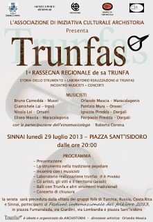 Eventi del fine settimana: Trunfa a Sinnai e Giganti di Monte Prama a Costa degli Angeli.