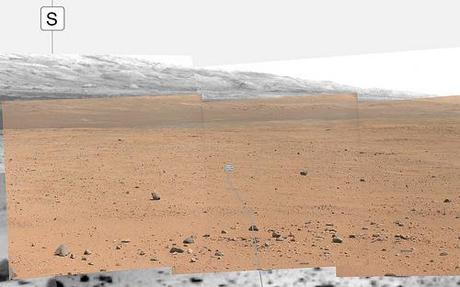 Curiosity sol 349 - mount Sharp
