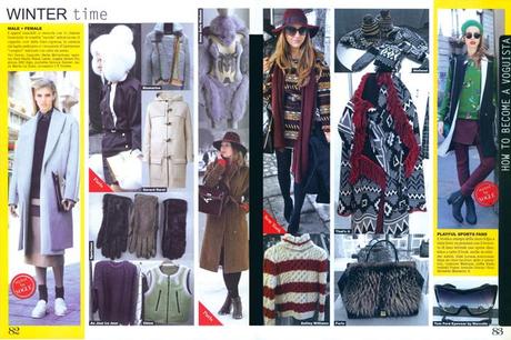 My Work... Voguistas for the Shopping in Vogue - Winter 2013-14