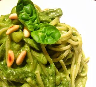 Linguine con pesto alla genovese per le nostre vacanze