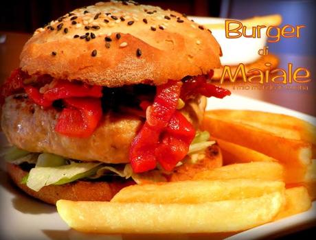 HAMBURGER speziato di MAIALE