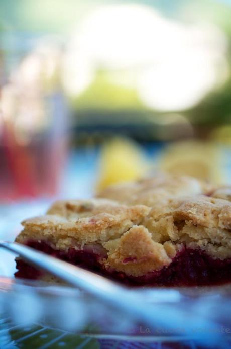 Torta con frutti di bosco: fragoline, lamponi e vaniglia