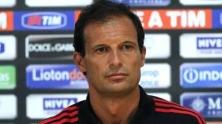 Milan, Allegri contro la Juve: 