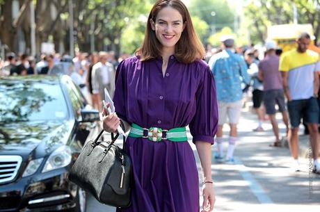 In the Street...Lady Violet #2, Milan & Paris