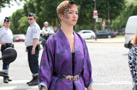 In the Street...Lady Violet #2, Milan & Paris