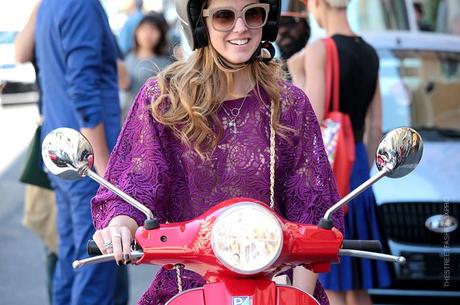 In the Street...Lady Violet #2, Milan & Paris