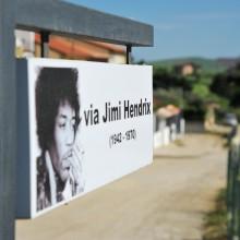 la contestata via Jimi Hendrix di Lercara Friddi 