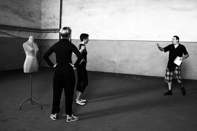 Nuovo videoclip per L'Amortex - alcune foto del backstage