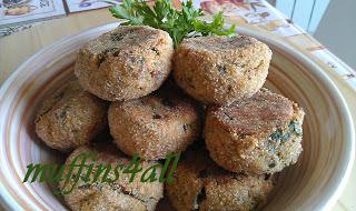 Polpette di zucchine e ricotta al forno