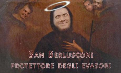 berlusconi santo subito  Beppe Grillo ancora contro Berlusconi e la richiesta della grazia denominata agibilità politica