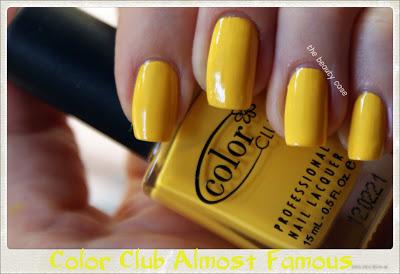NOTD - Color Club Almost Famous