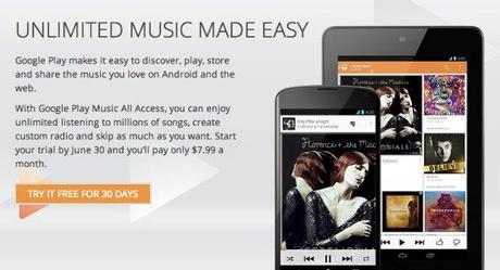 Google Play Music Unlimited