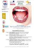 PAVIA. Con l'Oral Cancer Day inizia un mese con ANDIPavia dedicato all'informazione sui tumori del cavo orale con incontri e mostre.