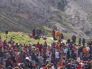 Vinicio Capossela e Psarantonis al Rifugio Vajolet