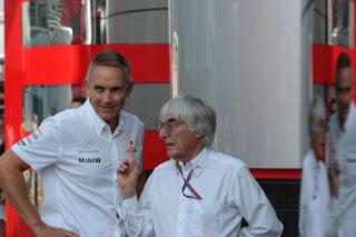 Whitmarsh sostiene Bernie Ecclestone