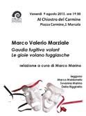 I versi di Marco Valerio Marziale protagonisti al  chiostro del Carmine