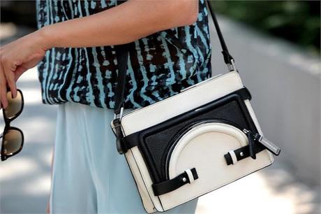 Street style: Bags from Milan and Paris fashion weeks June 2013.