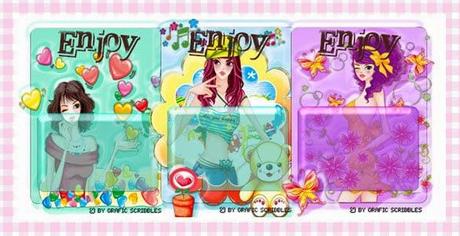 Anteprima calendarietti Enjoy by Grafic Scribbles ♥