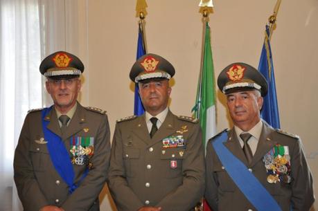 Gen. Borrini, Gen. Bernardini, Gen. Stano