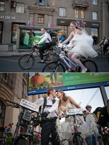 Matrimonio in bicicletta