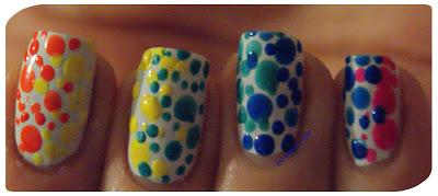 NEON LIGHTS - Neon Polka Dots