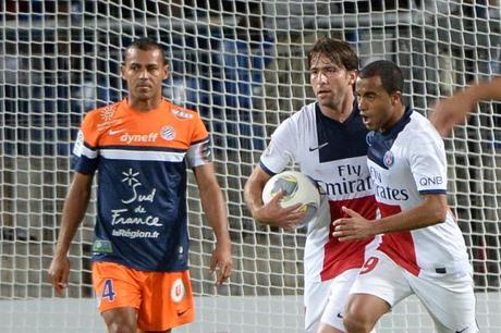 Montpellier-Psg 1-1: campioni in difficoltà, Maxwell mette una pezza