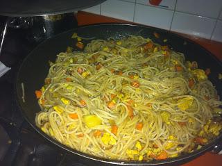 Spaghetti di riso di Kung fu Panda