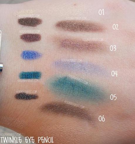 Swatches coll. Dark Heroine di Kiko ~ parte I