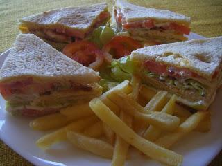 Club house sandwich