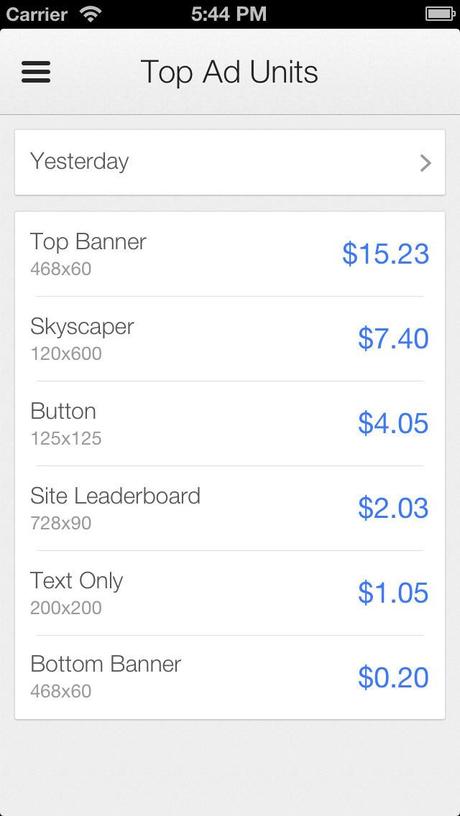 Adsense, sbarca su App Store!