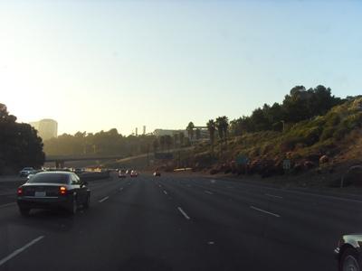 Santa Monica Highway at Sunset
