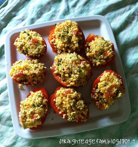 POMODORI RIPIENI DI COUS COUS