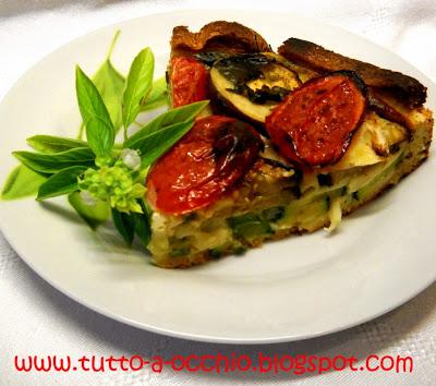 WHB #396 - Quiche di verdure - Quiche with vegetable