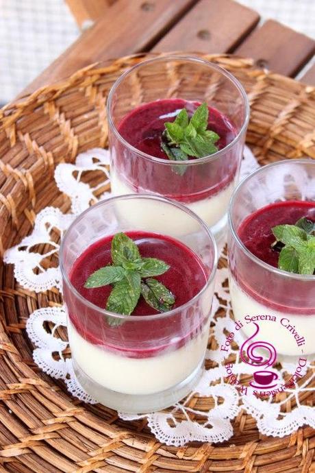 PANNA COTTA VANIGLIA COULISSE MIRTILLI (5)+