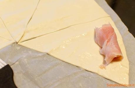 Cornetti salati prosciutto e formaggio CORNETTI salati prosciutto e formaggio 03