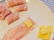 Cornetti salati prosciutto formaggio