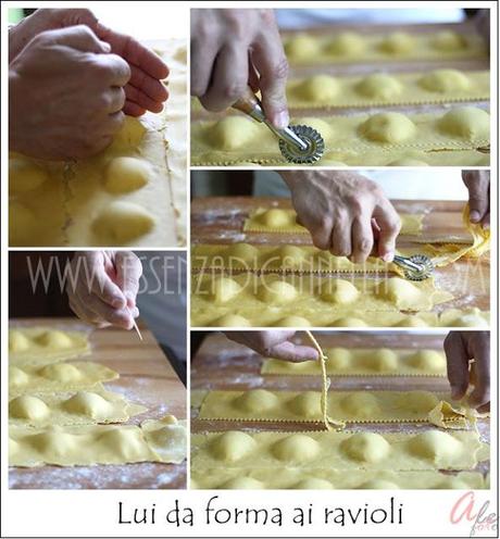 Ravioli a tre mani...